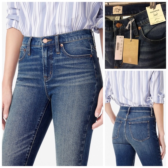 J. Crew Denim - J. Crew/Toothpick Jean In Valley Wash
